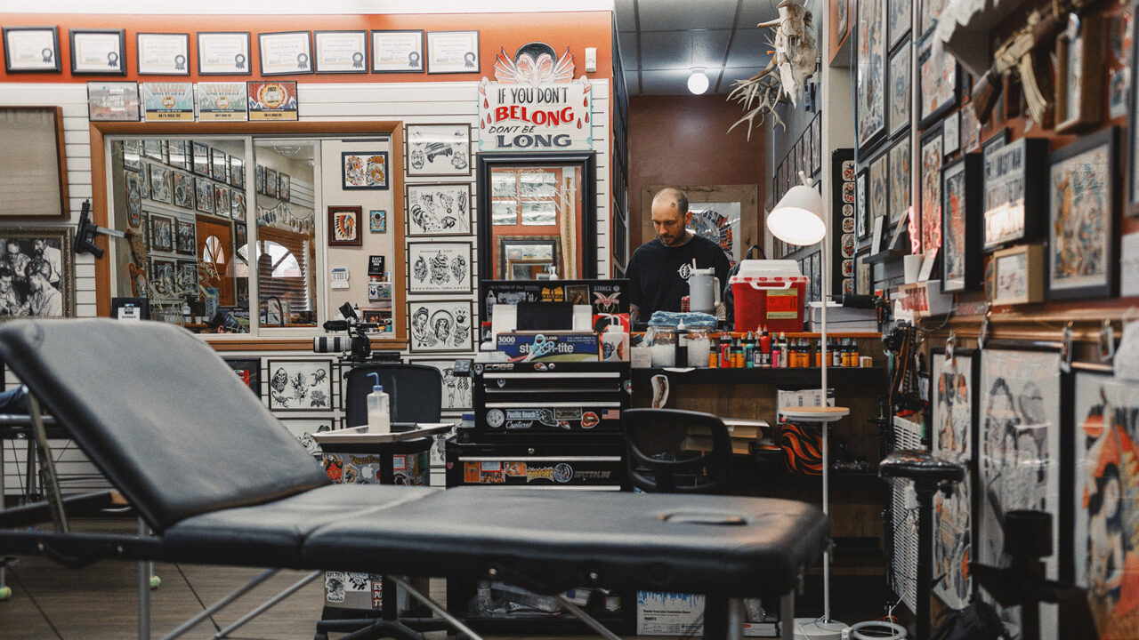 Tattoo Shop - Hero